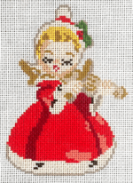 Stitching with Stacey Needlepoint Designs - Violin Angel